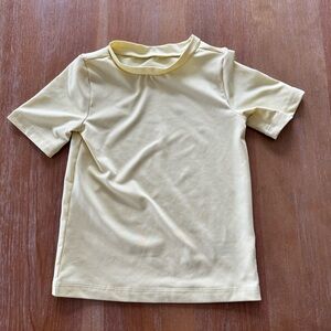 Toddler Boys - Size 2T - Rash Guard Yellow T-Shirt